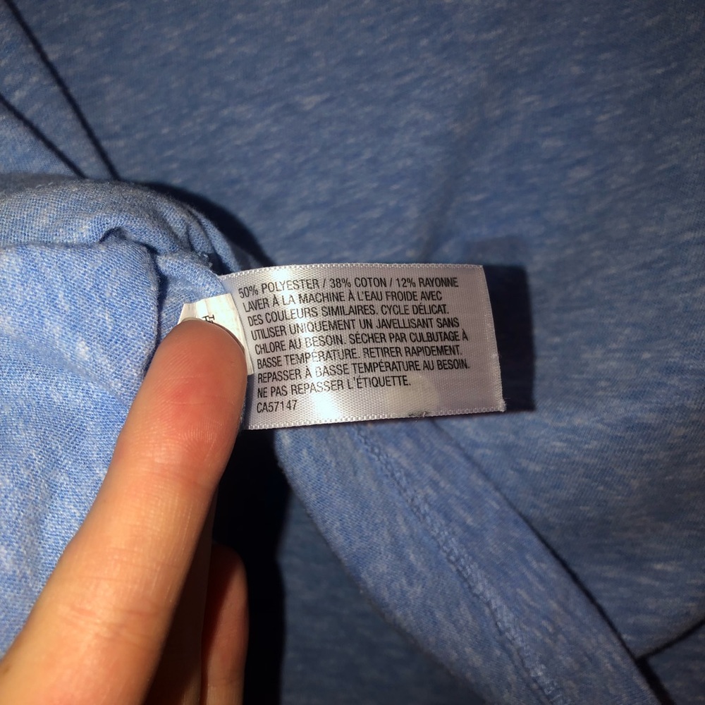Basic Blue Tee - Picture 7 of 9